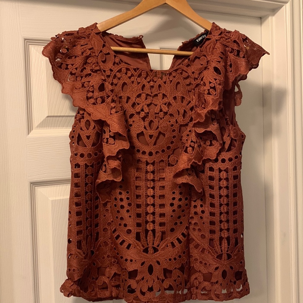 Burnt orange top